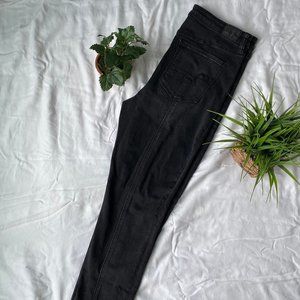 American Eagle Stretch High Rise Black Jeans